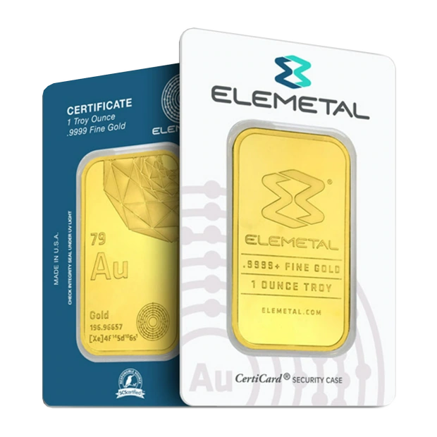 1 Ounce Gold Bar — Selected Refiners — representative image