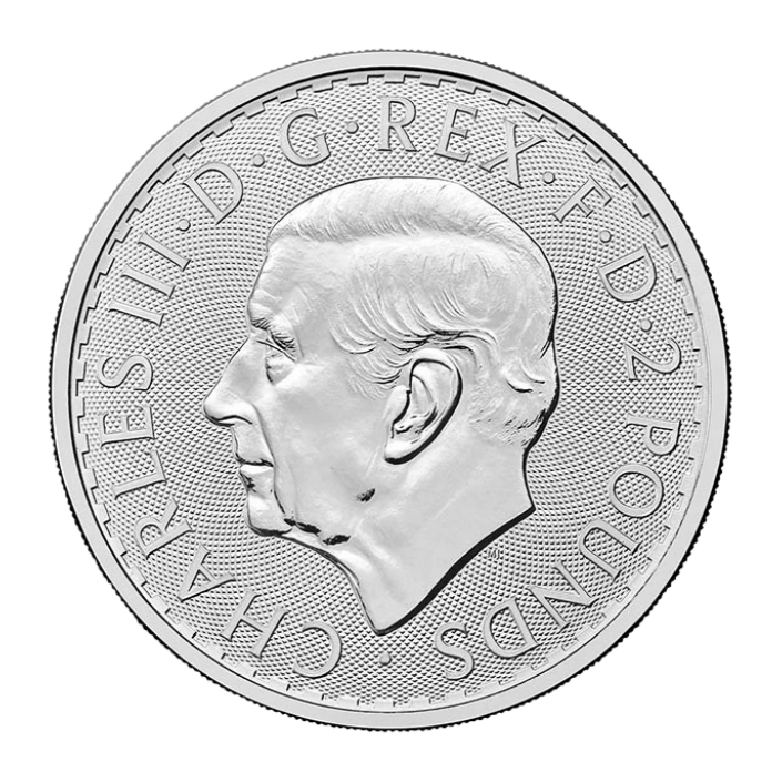 2026 Britannia Silver 1 Ounce Bullion Coin — obverse, representative image