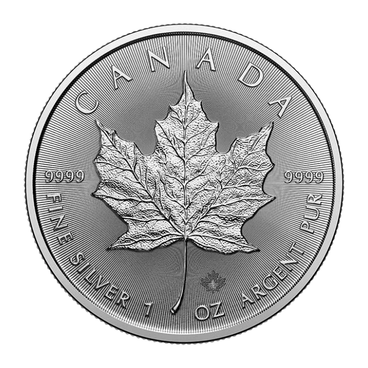 2026 Canadian Silver Maple Leaf 1 Ounce Bullion Coin — representative image