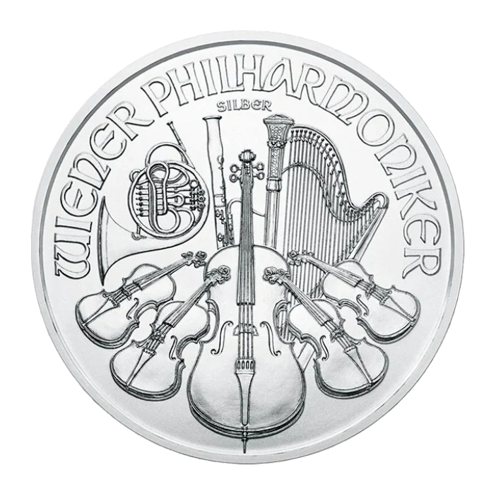 2026 Vienna Philharmonic Silver 1 Ounce Bullion Coin — representative image