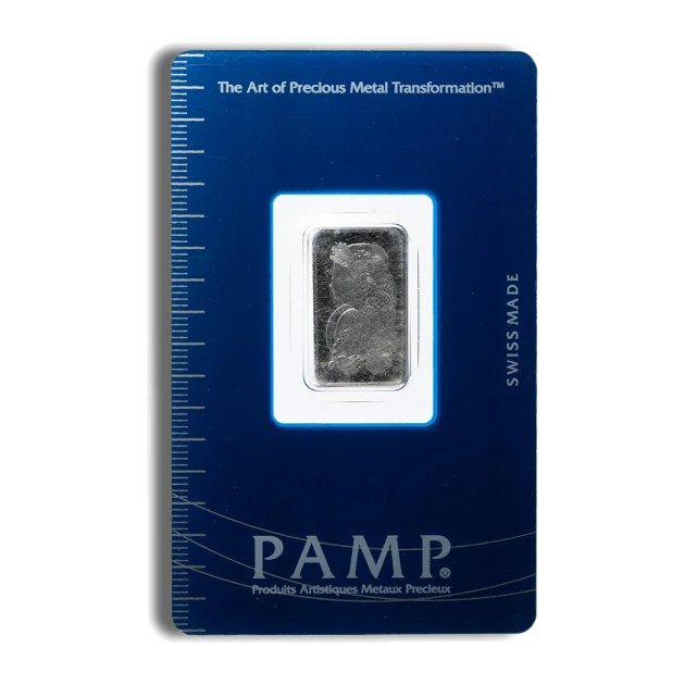 5 Gram Platinum Bar — Brand Varies (In Assay) — representative image