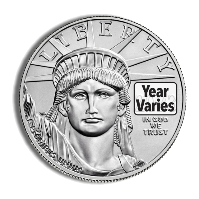 American Eagle One Ounce Platinum Bullion Coin — Year Varies — representative image