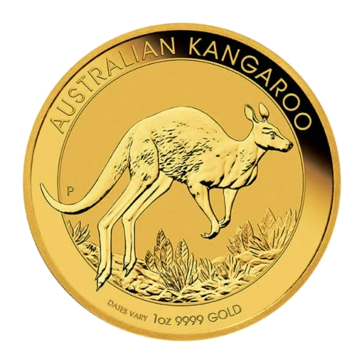Australian Gold Kangaroo 1 Ounce Bullion Coin — Year Varies — representative image