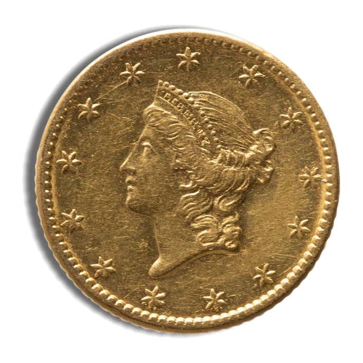 Liberty Head Type 1 Gold Dollar — Extremely Fine (Year Varies) — representative image