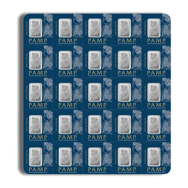 PAMP Platinum Multigram — 25 × 1 Gram (In Assay) — representative image