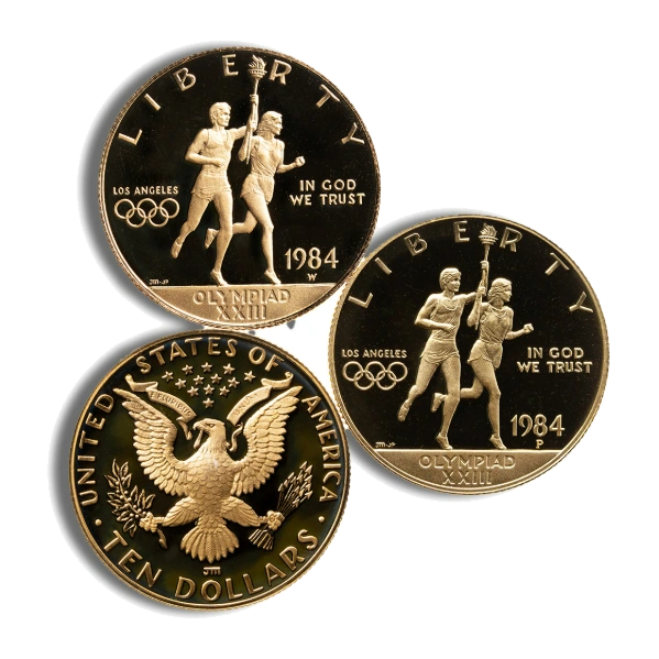 U.S. $10 Gold Commemorative Coin — Design Varies — representative image