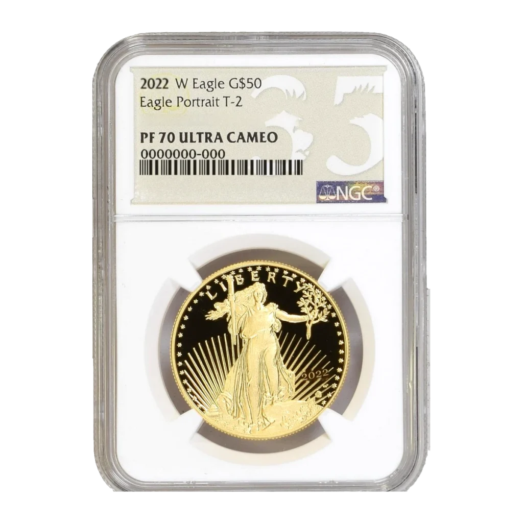 2022 American Eagle One Ounce Gold Proof Coin — Proof 70 — representative image