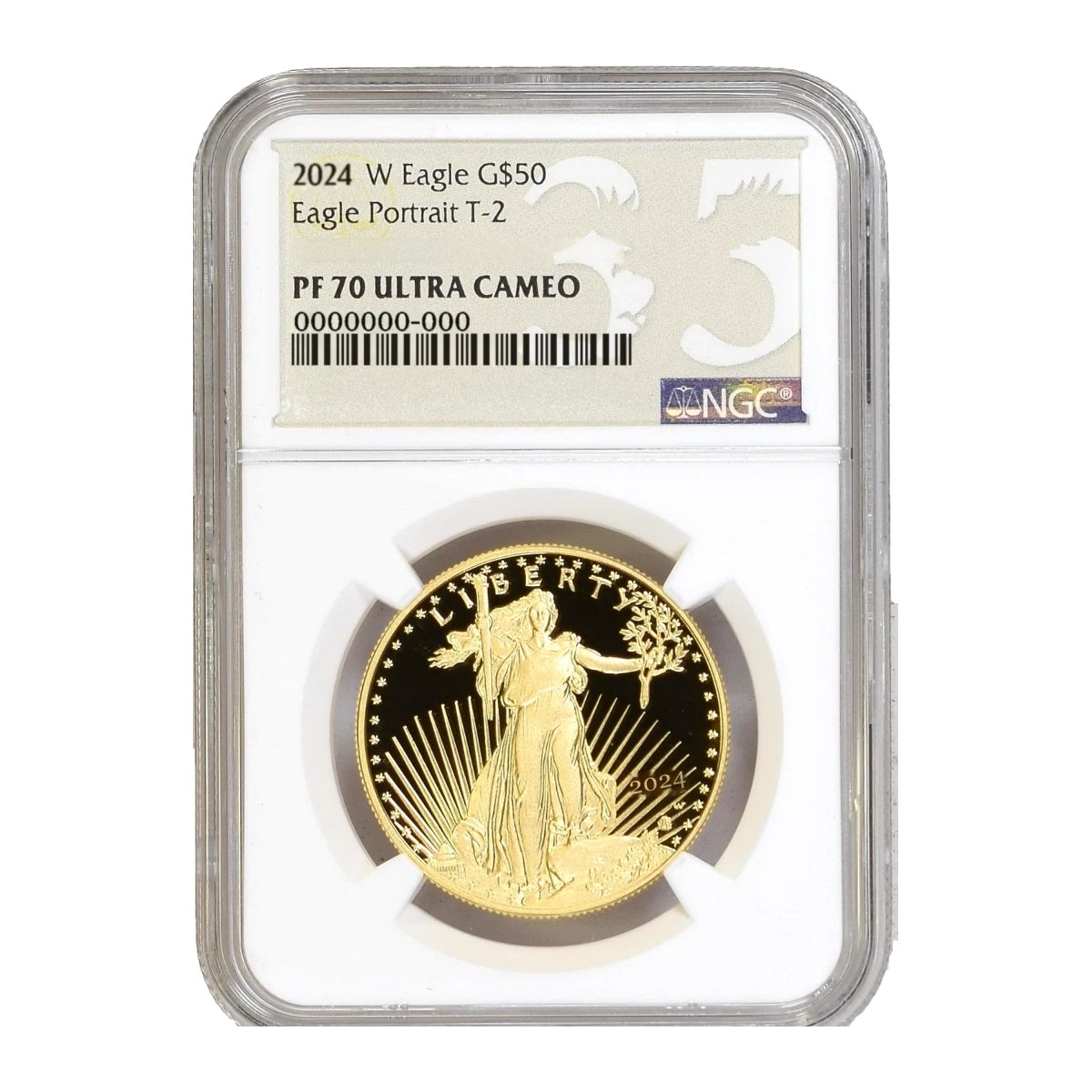 2024 American Eagle One Ounce Gold Proof Coin — Proof 70 — representative image