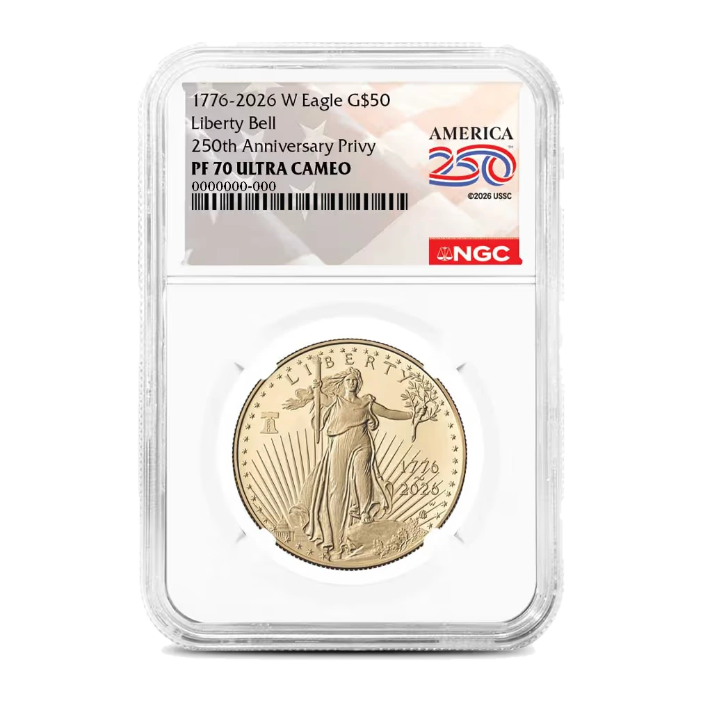 2026 American Eagle One Ounce Gold Proof Coin — Proof 70 — representative image